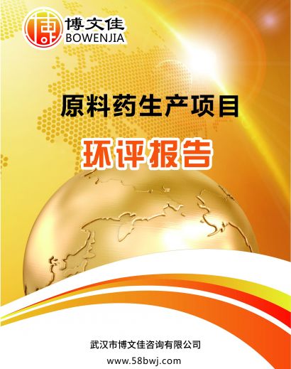 原料药生产项目环评报告书