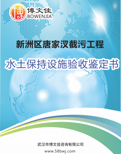 武汉市新洲区唐家汊截污工程验收报告